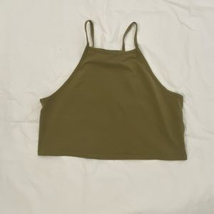 H&M Divided Razorback Crop Top